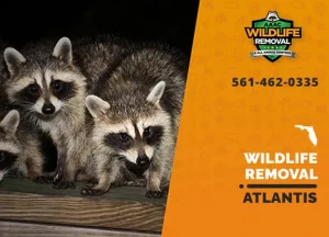 Atlantis Wildlife Removal professional removing pest animal