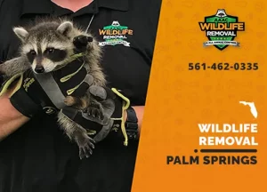 Palm Springs Wildlife Removal professional removing pest animal