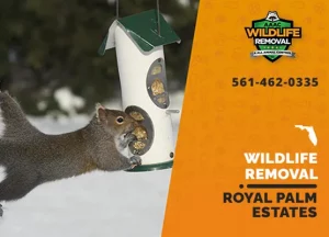 Royal Palm Estates Wildlife Removal professional removing pest animal