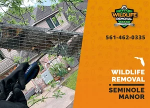 Seminole Manor Wildlife Removal professional removing pest animal